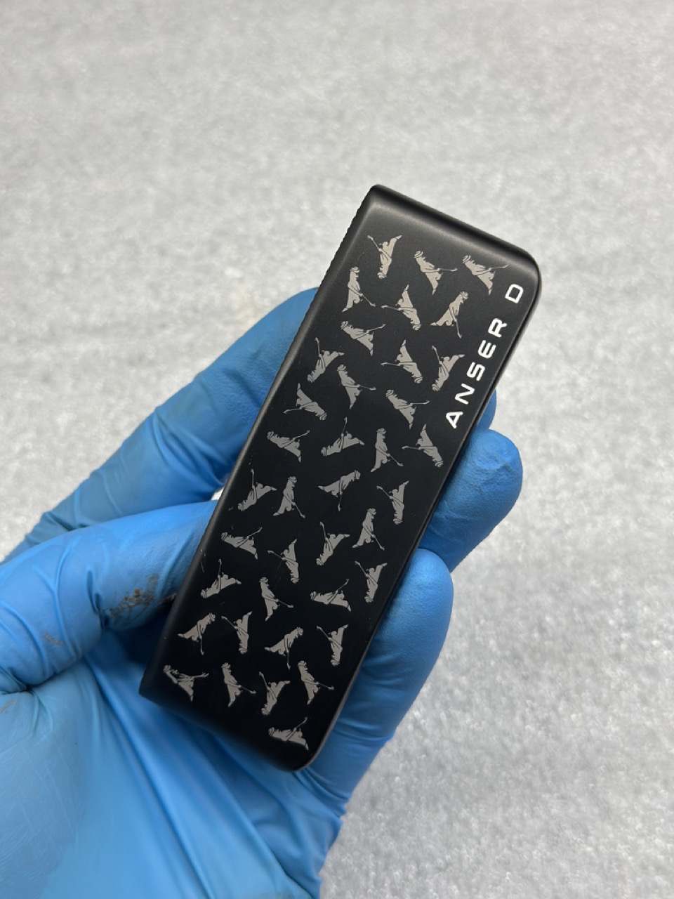 Simple laser engraving